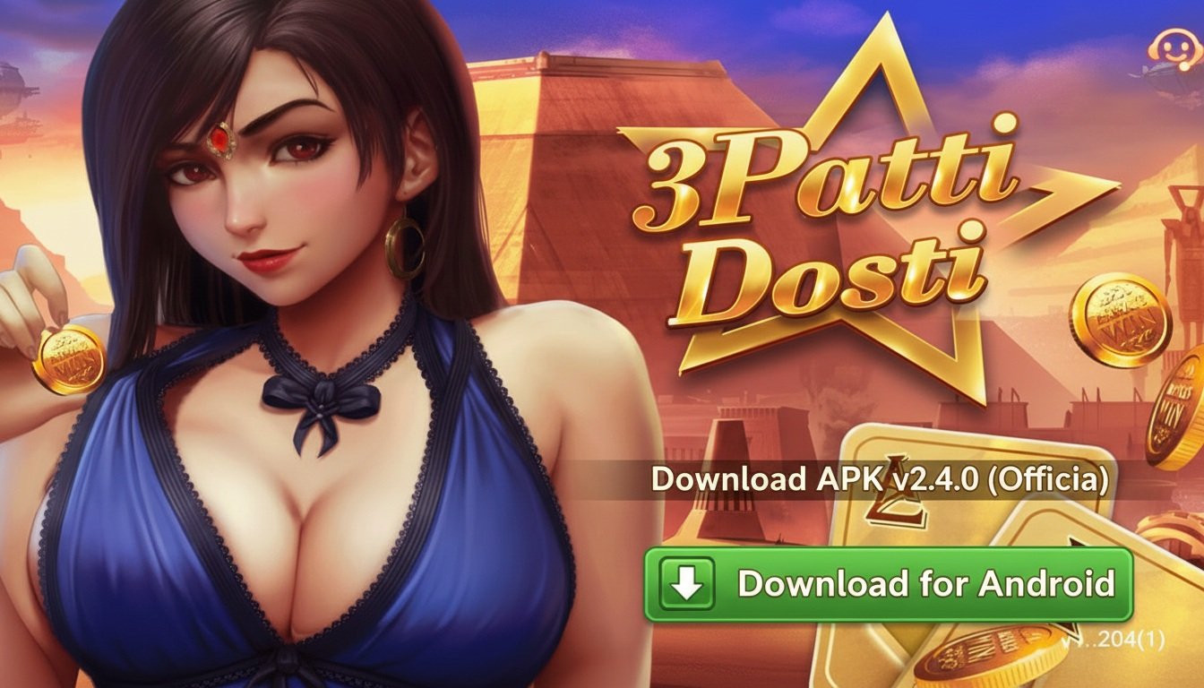 3 Patti Dosti Download APK Official Banner