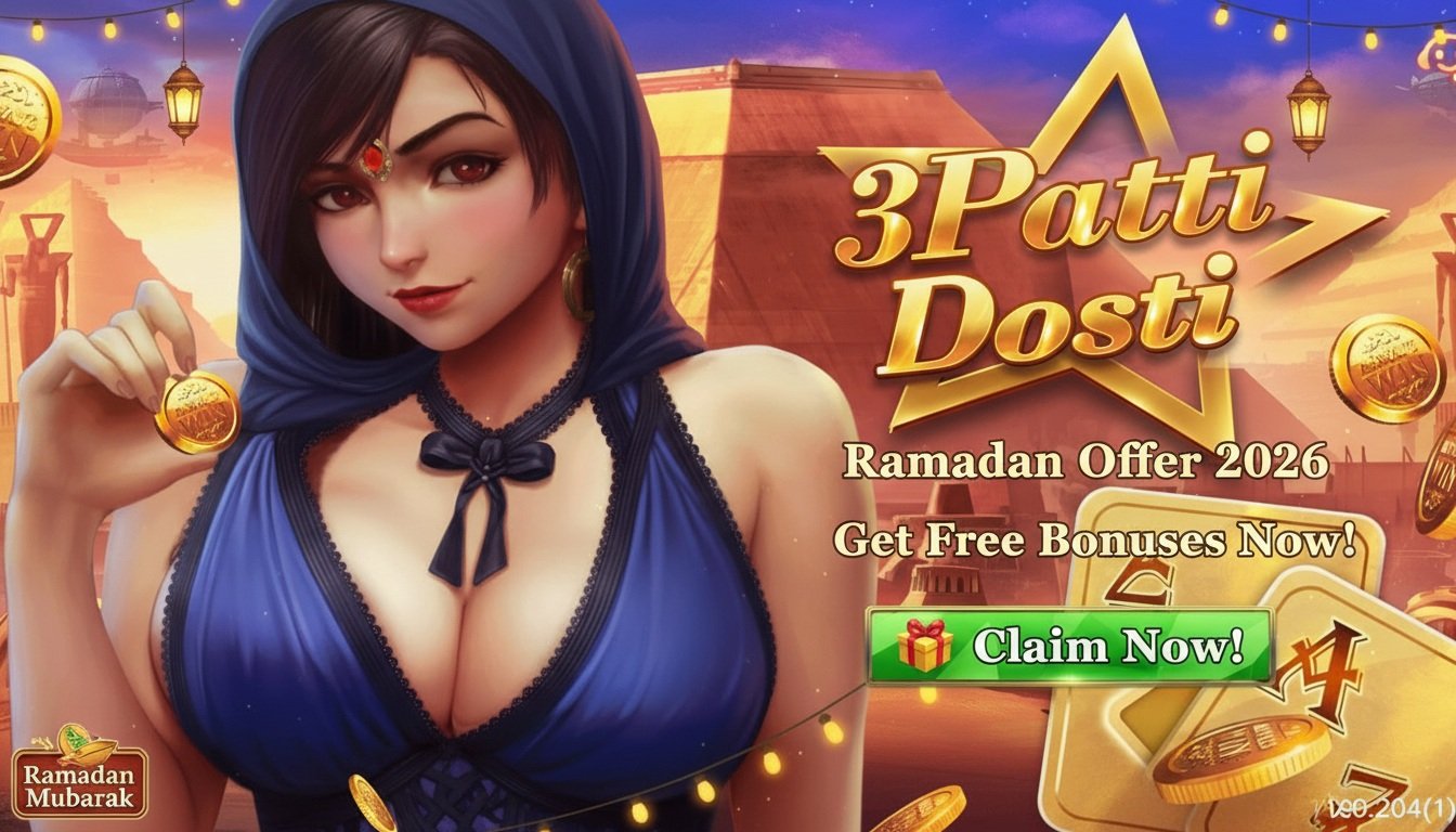 3 Patti Dosti Game Ramadan Offer 2026 – Get Free Bonuses Now!
