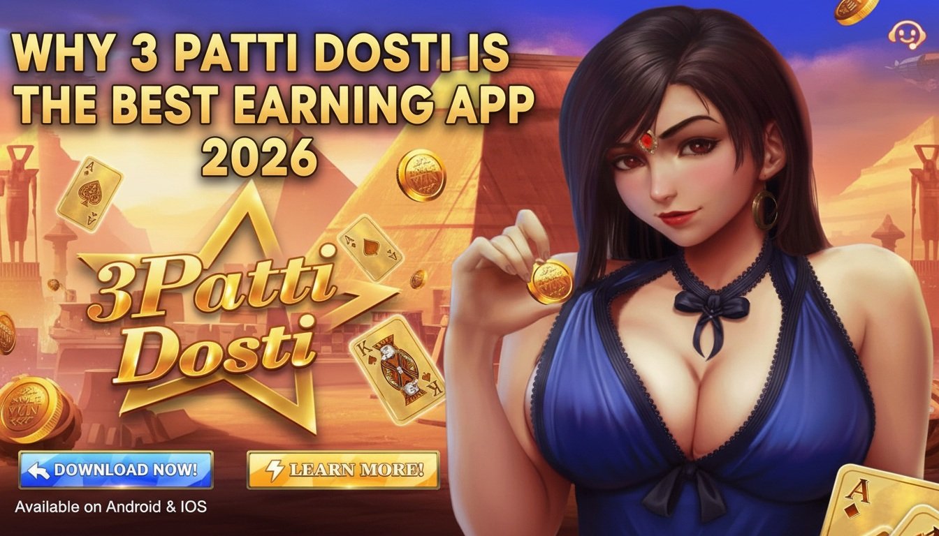 Why 3 Patti Dosti is the Best Earning App in 2026
