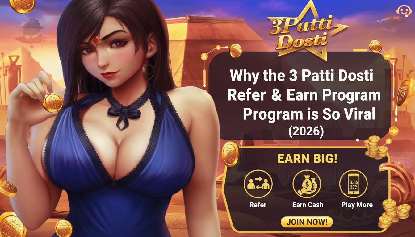 Why the 3 Patti Show Refer & Earn Program is So Viral