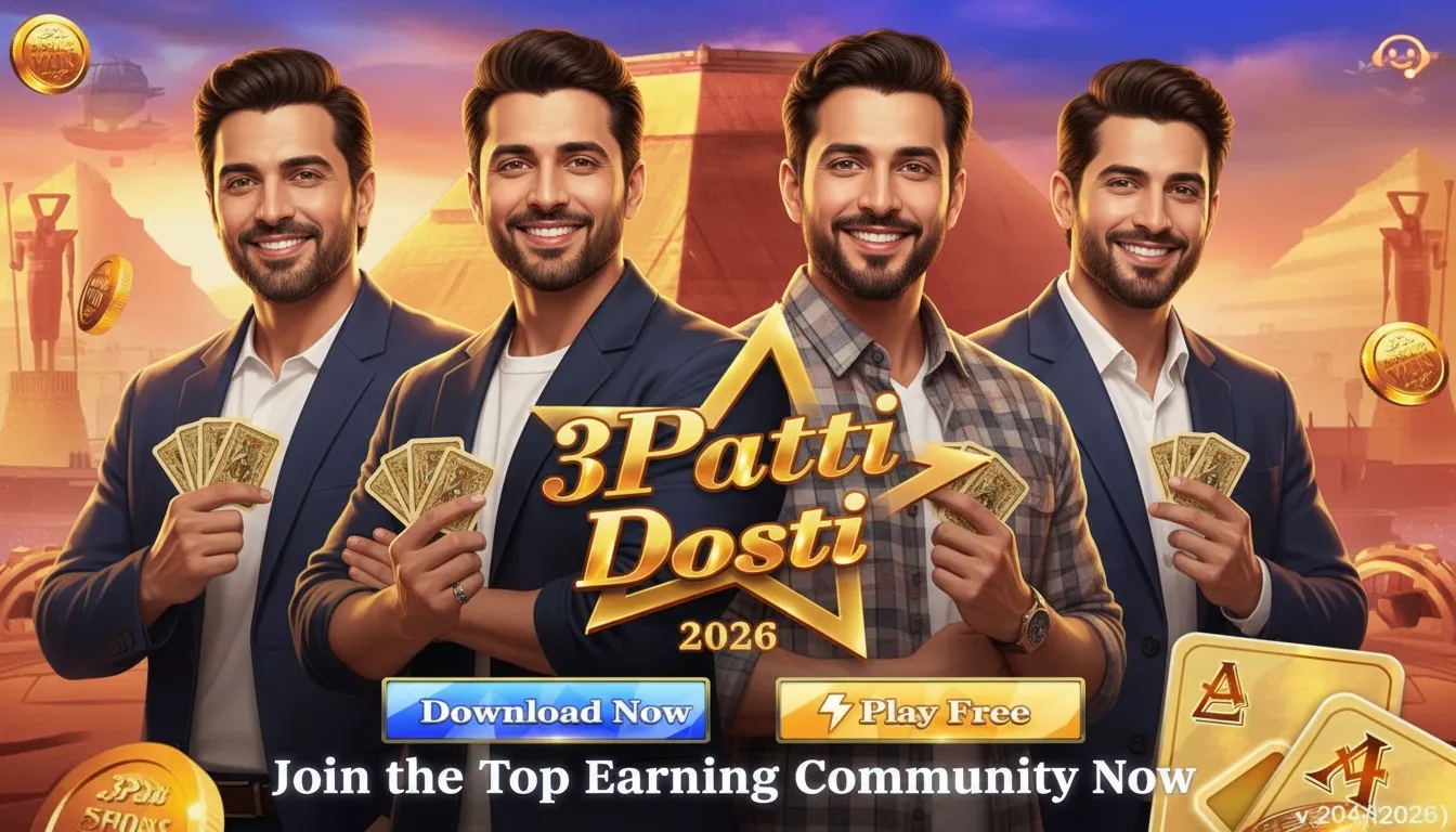 3 Patti Dosti 2026 Join the Top Earning Community Now