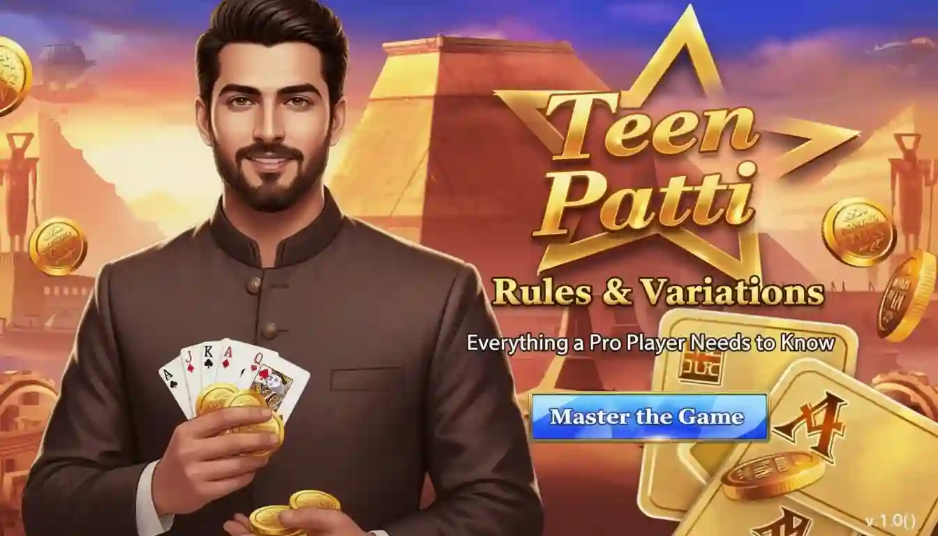 Teen Patti Rules & Variations Everything a Pro Player Needs to Know